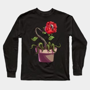 Rose Monster Long Sleeve T-Shirt